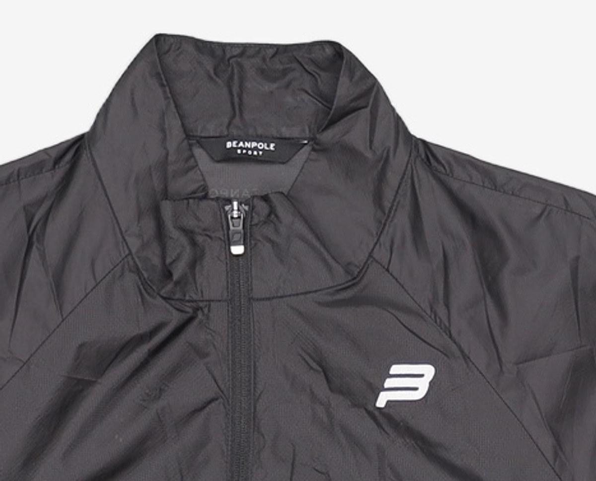 빈폴 스포츠(BEANPOLE SPORT) Unisex 블랙 베이직 로고 점퍼 (BO0239JB25) 100