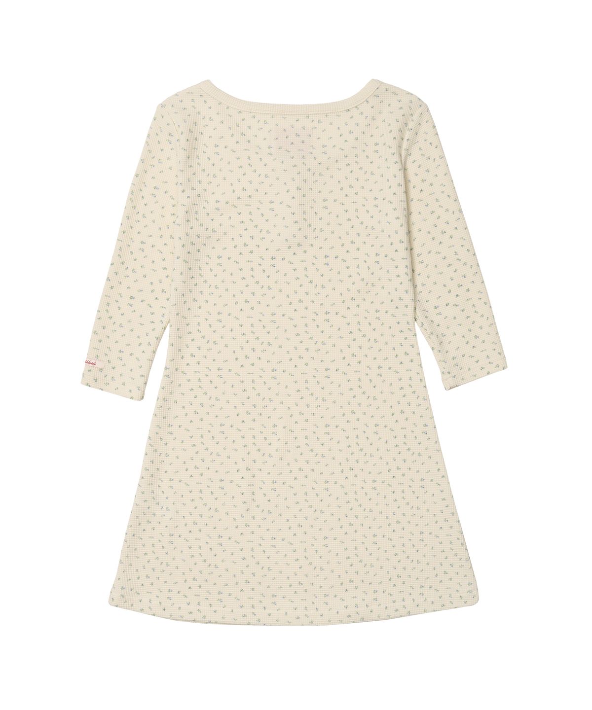 아메스 월드와이드(AMES-WORLDWIDE) CLASSIC WAFFLE HENLEY NECK DRESS CREAM