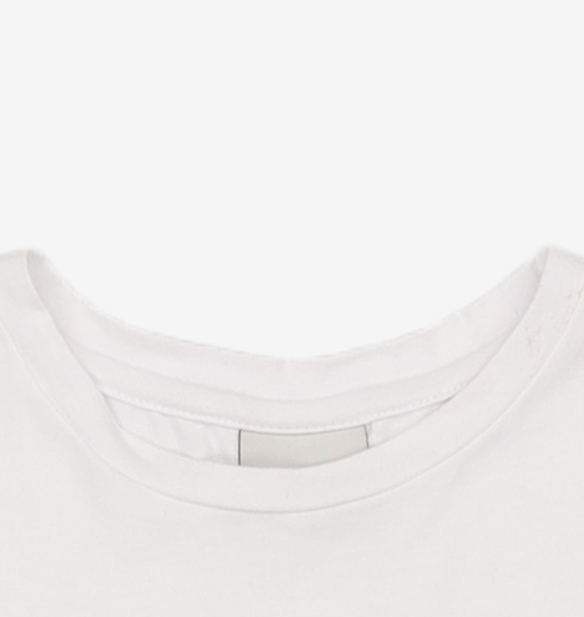 유희(YOUHEE) YOUHEE BIG LOGO CROP T-SHIRTS WHITE FREE