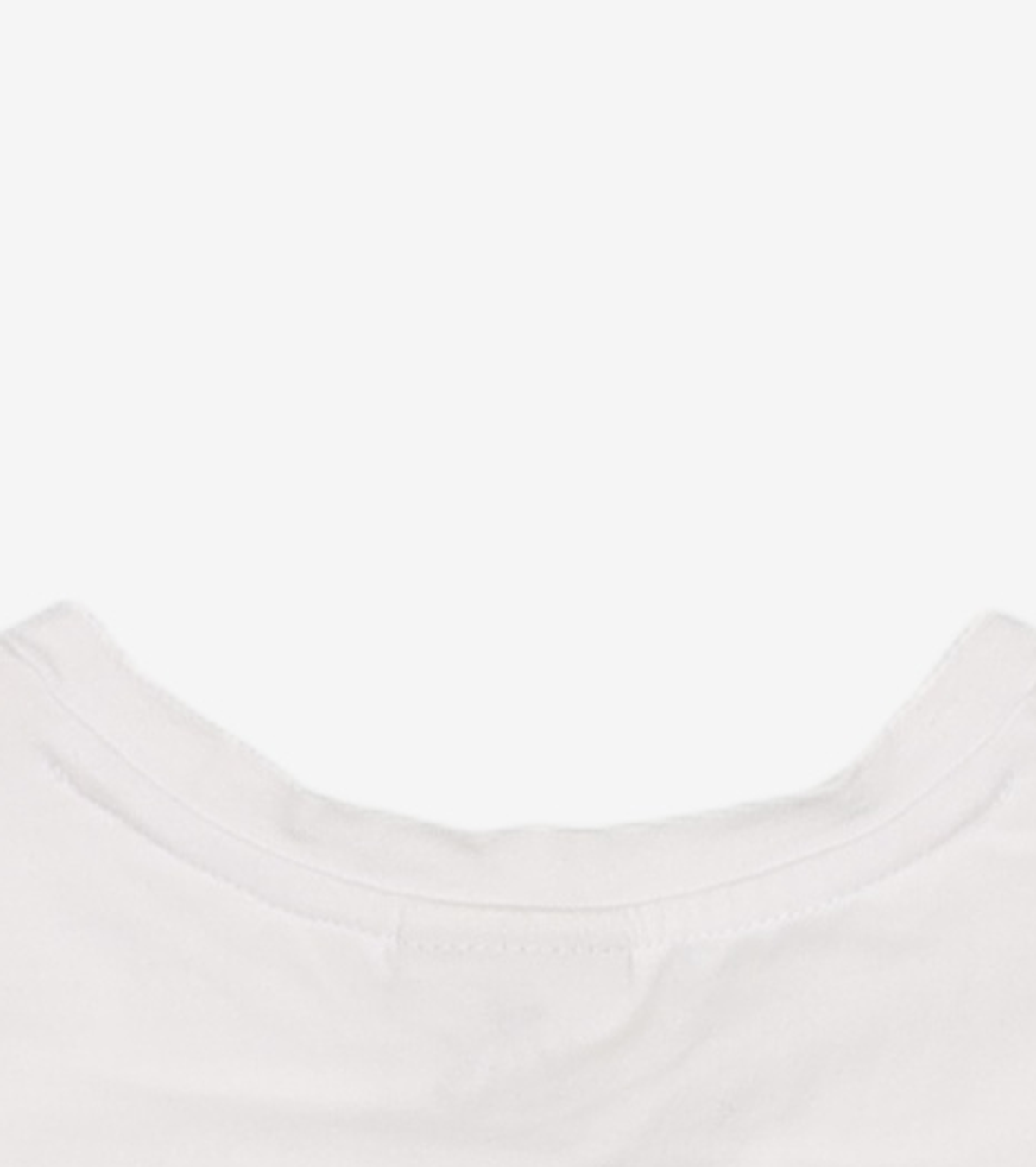 유희(YOUHEE) YOUHEE BIG LOGO CROP T-SHIRTS WHITE FREE