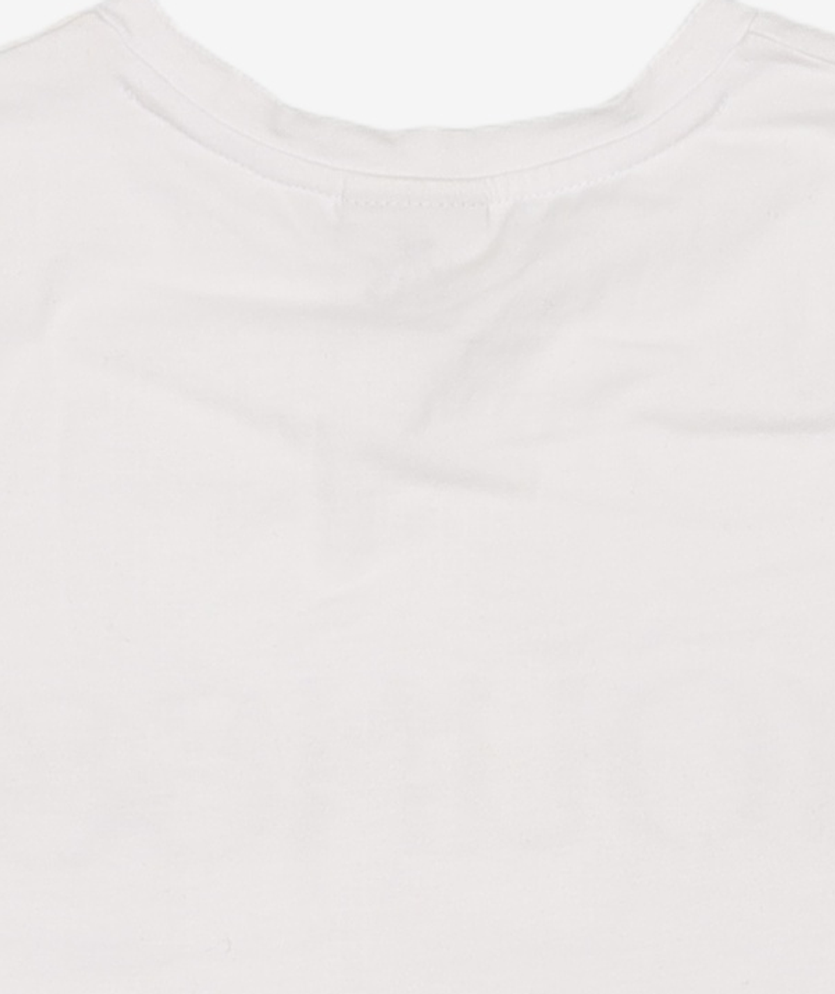 유희(YOUHEE) YOUHEE BIG LOGO CROP T-SHIRTS WHITE FREE