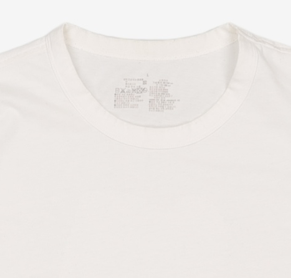 무인양품(MUJI) 반소매 티셔츠 L