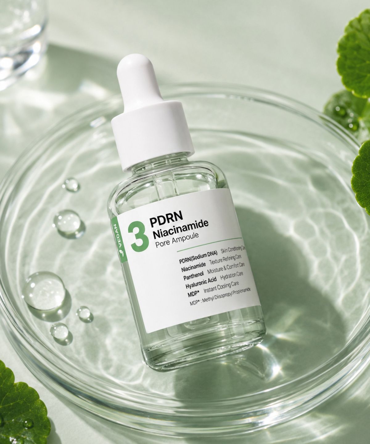 듀얼소닉(DUALSONIC) No.3 PDRN 나이아신아마이드 포어 앰플 50ml 모공 리셋