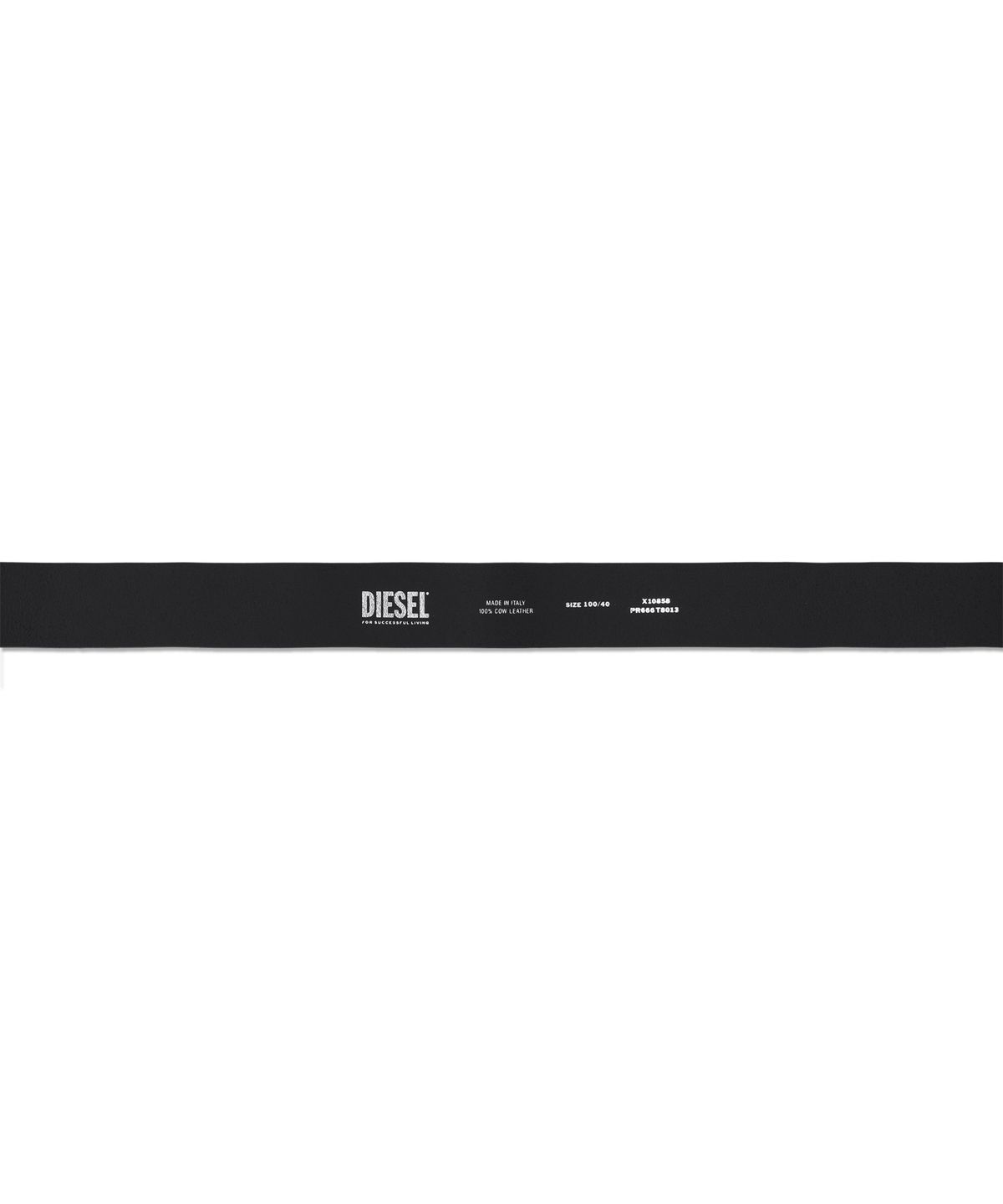 디젤(DIESEL) 디젤 로고 B-D 루프 벨트 - 블랙 / X10858PR666T8013