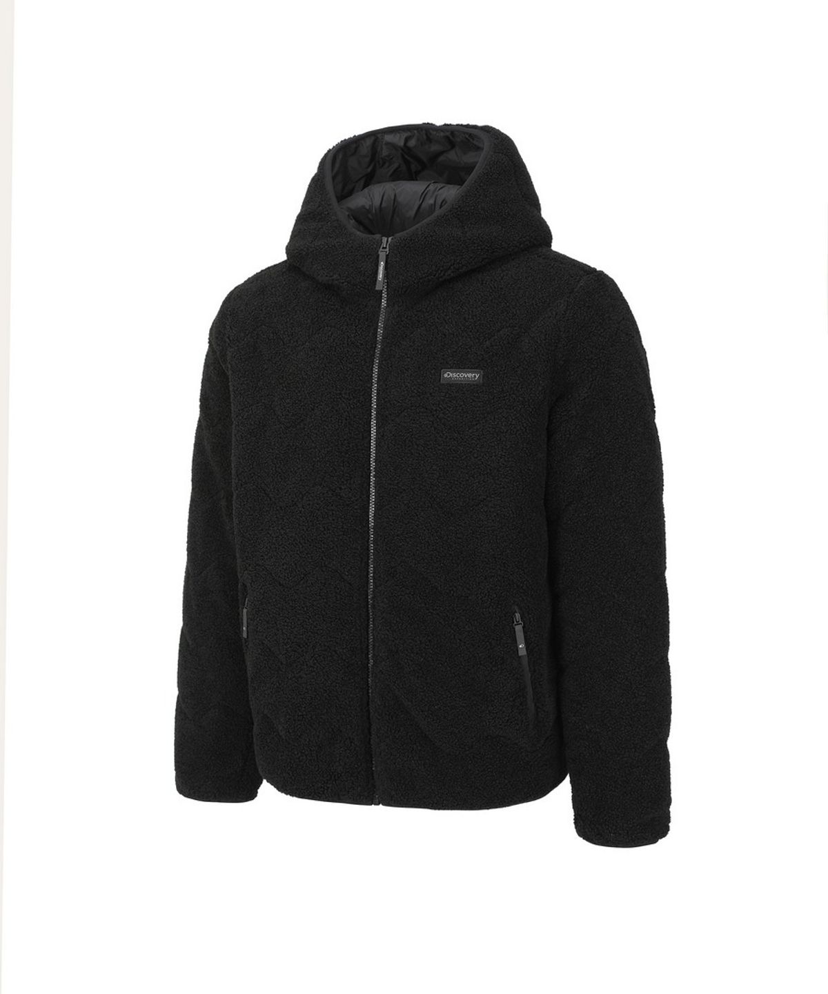 디스커버리 익스페디션(DISCOVERY EXPEDITION) 남성 티베른 플리스 패딩자켓 (BLACK)