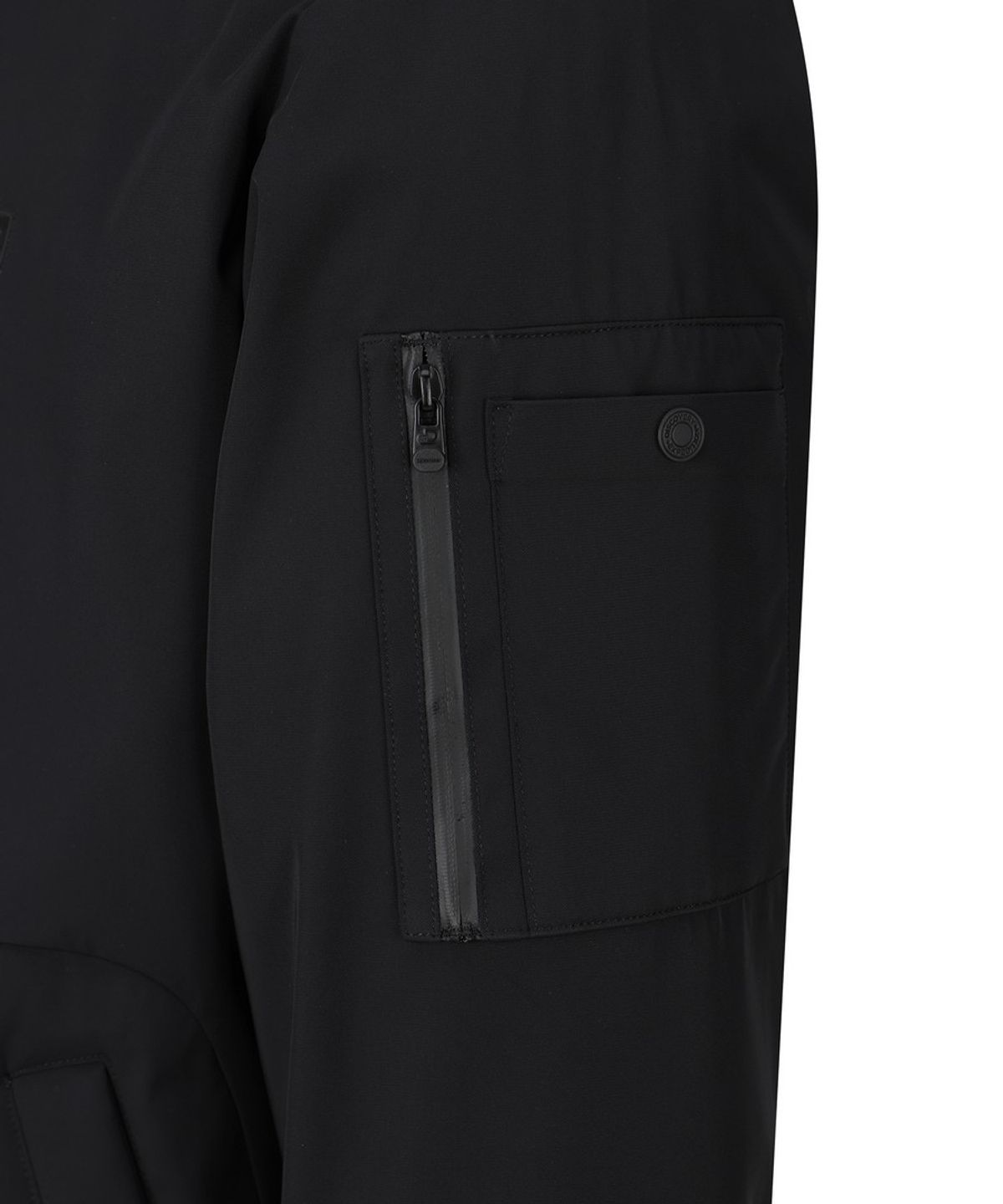 디스커버리 익스페디션(DISCOVERY EXPEDITION) 남성 프리미엄 블루종 패딩자켓 (BLACK)