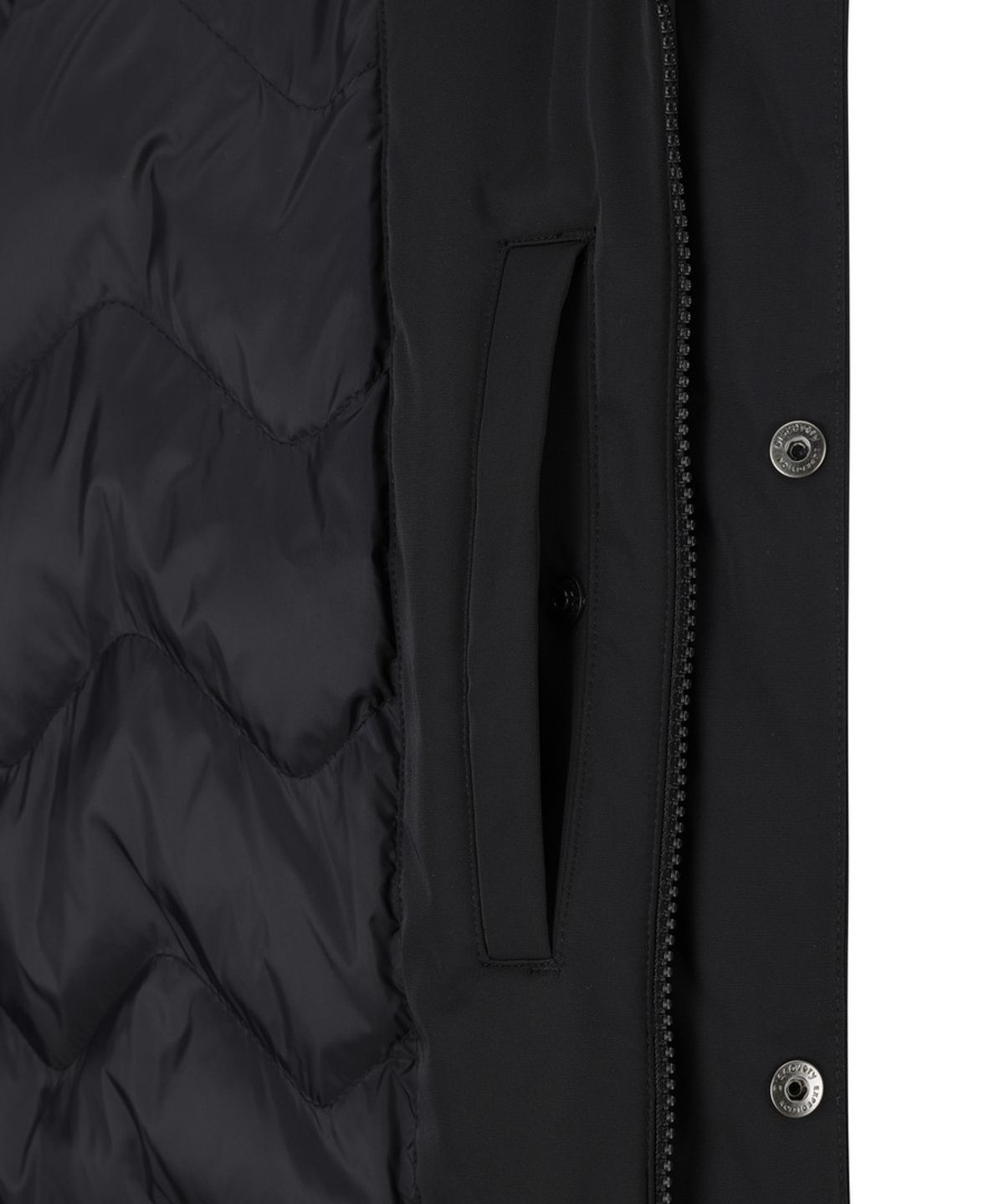 디스커버리 익스페디션(DISCOVERY EXPEDITION) 남성 프리미엄 블루종 패딩자켓 (BLACK)