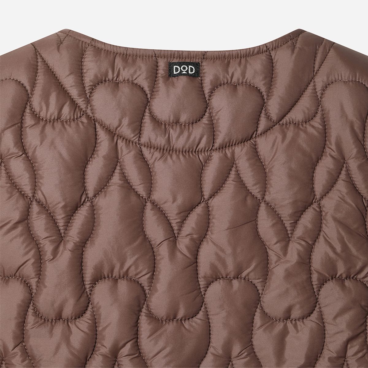 디오디(DOD) 여성) 우사기 패딩 베스트(BURGUNDY)