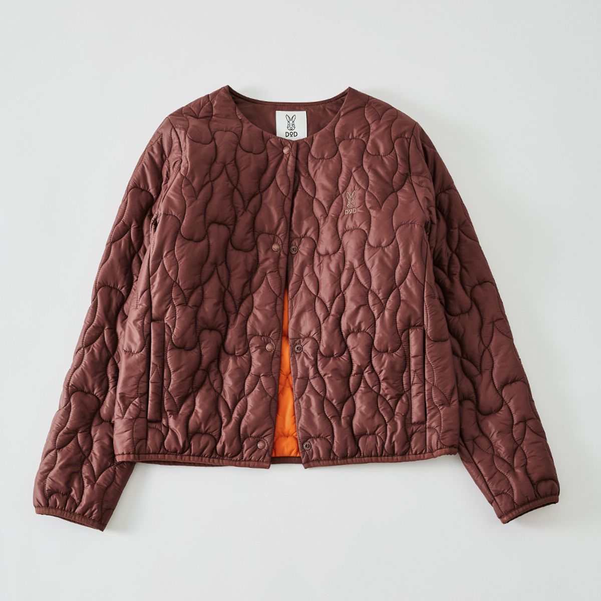 디오디(DOD) 여성) 우사기 패딩 자켓(BURGUNDY)