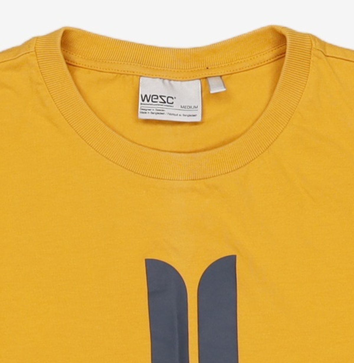 위에스씨(WESC) (D4)Icon(men′s S/S.golden honey) M