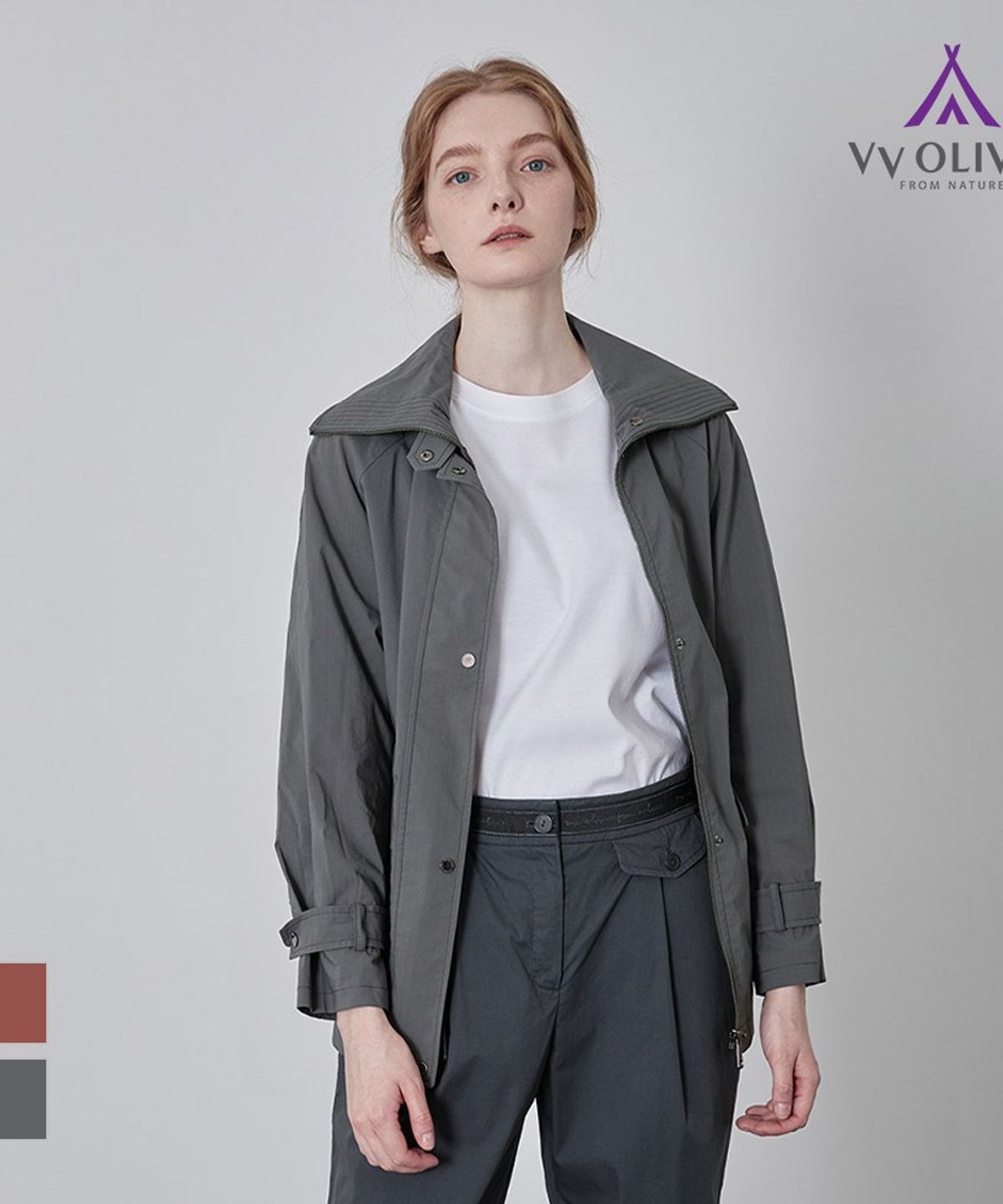 비비올리비아(VVOLIVIA) 드로우 스트링 점퍼_VVCCLYF8161