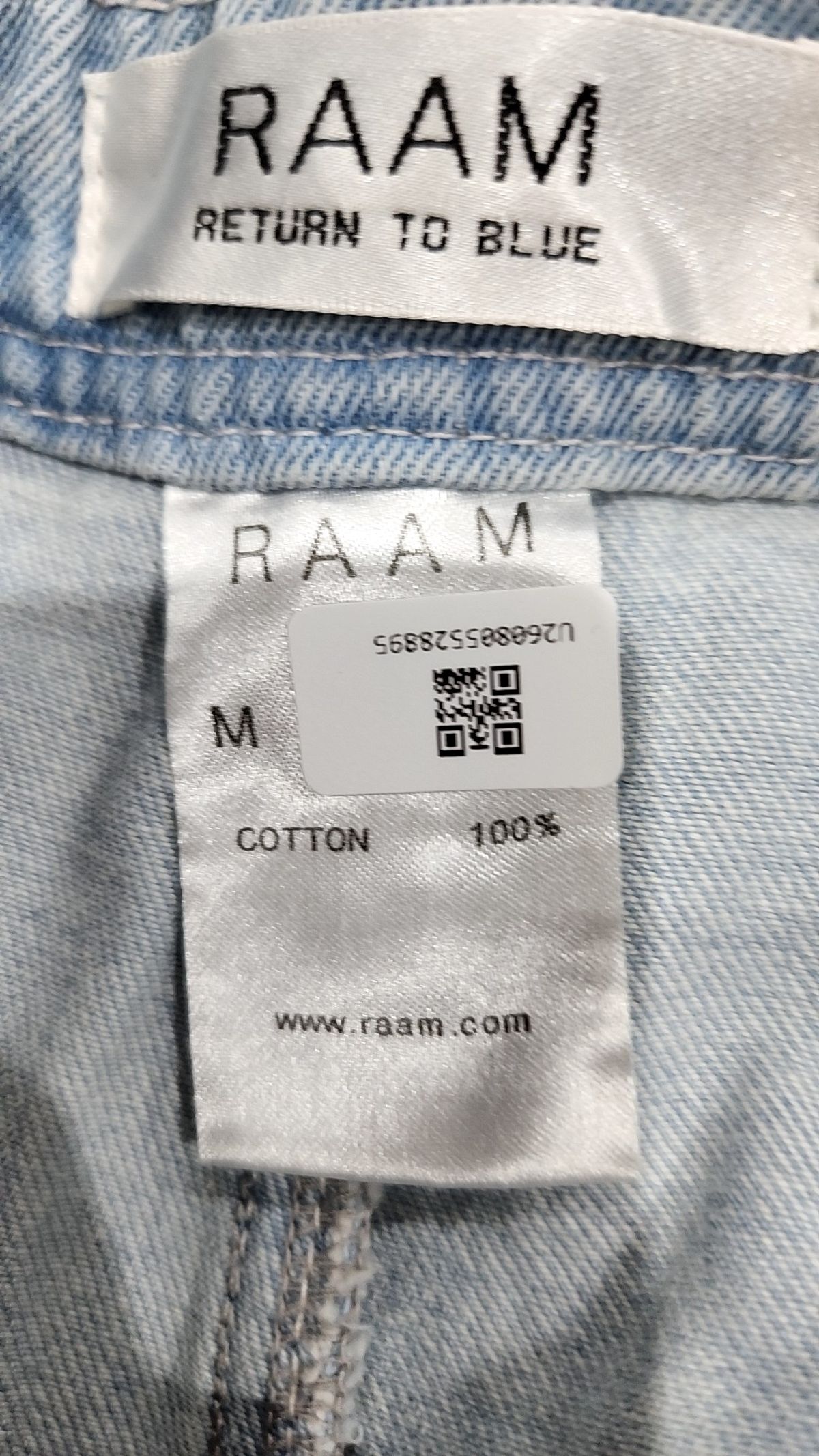 람(RAAM) 청/데님 팬츠 M