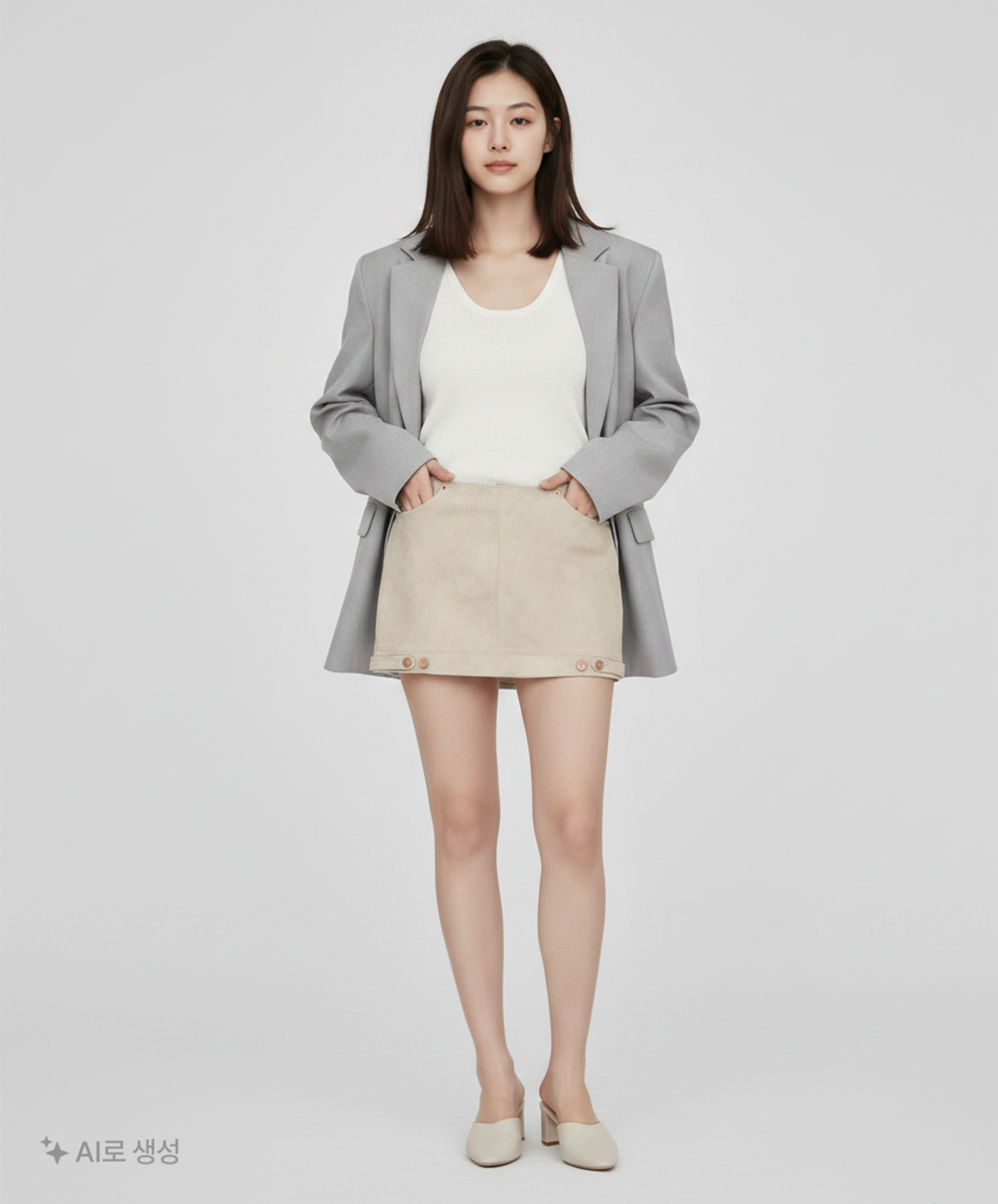 디바이디드에이치앤엠(DIVIDED H&M) 미니스커트 160/72A