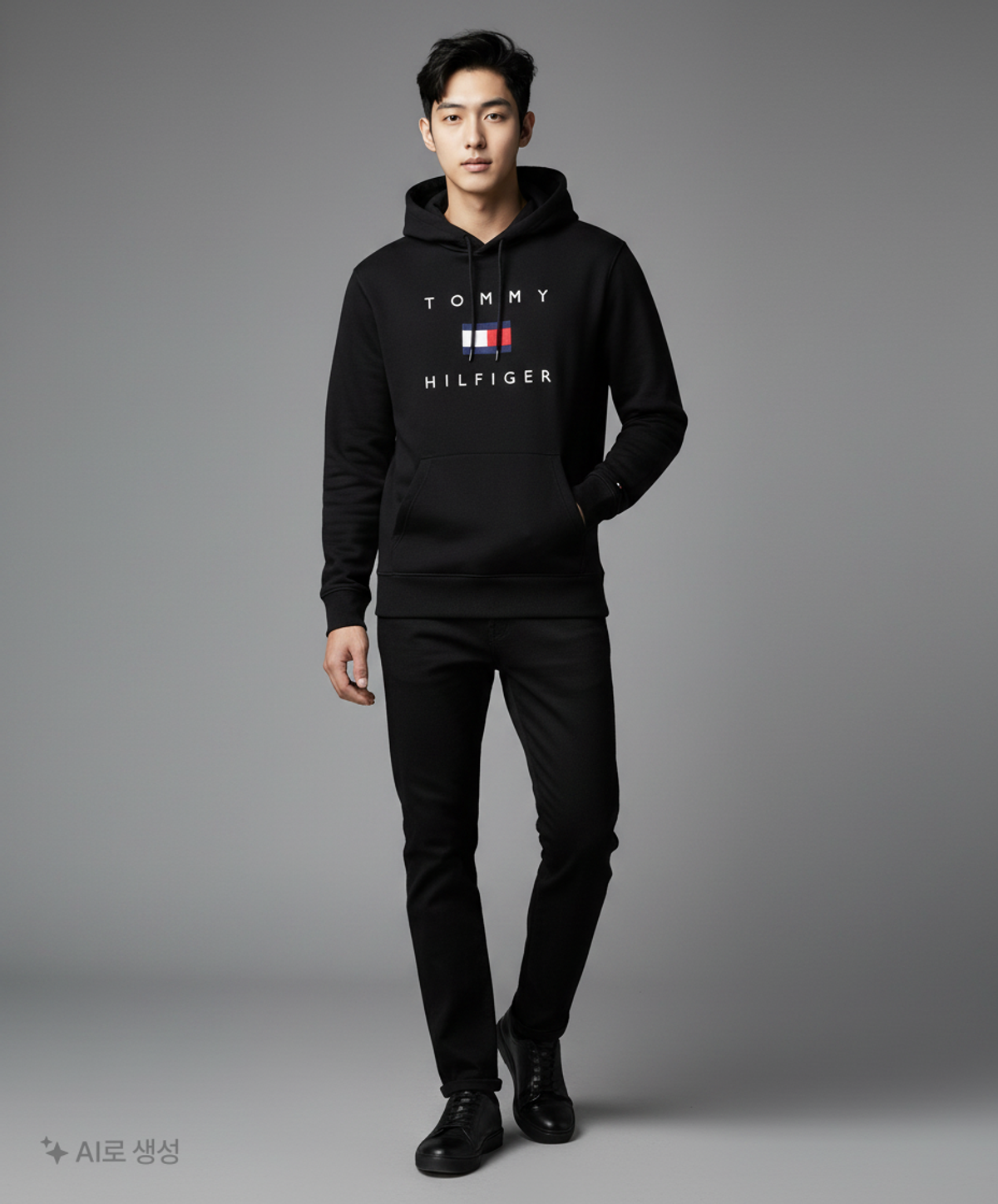 타미힐피거(TOMMY HILFIGER) 후드 티셔츠 L