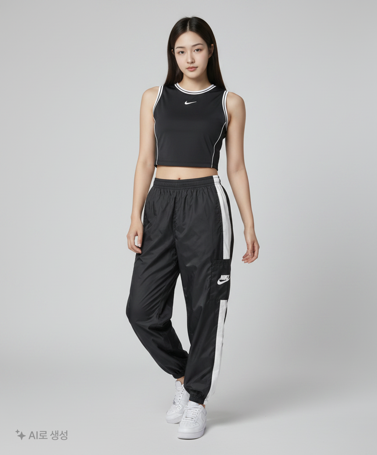 나이키(NIKE) 스포츠웨어 우븐 팬츠 W - 블랙 / CJ7347-010 XS