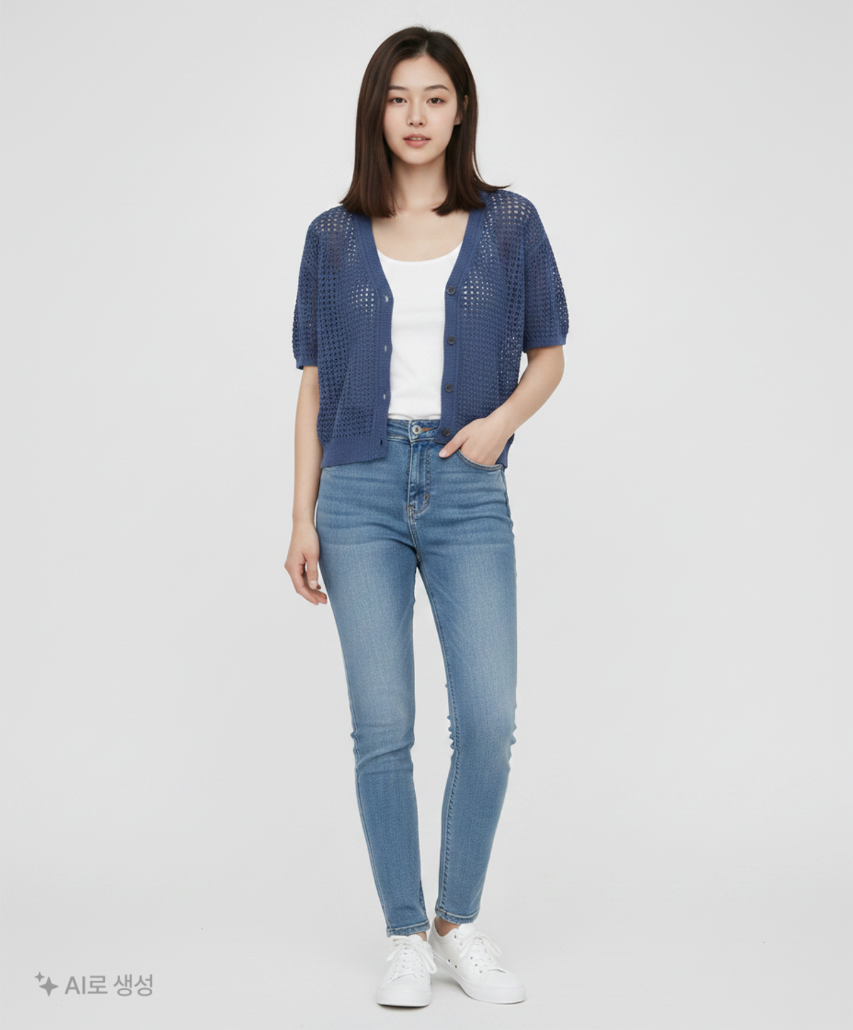블루브릭(BLUEBRICK) 카디건 XL