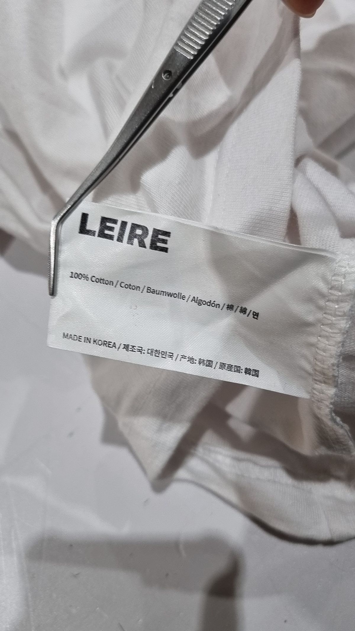 르아르(LEIRE) 반소매 티셔츠 L