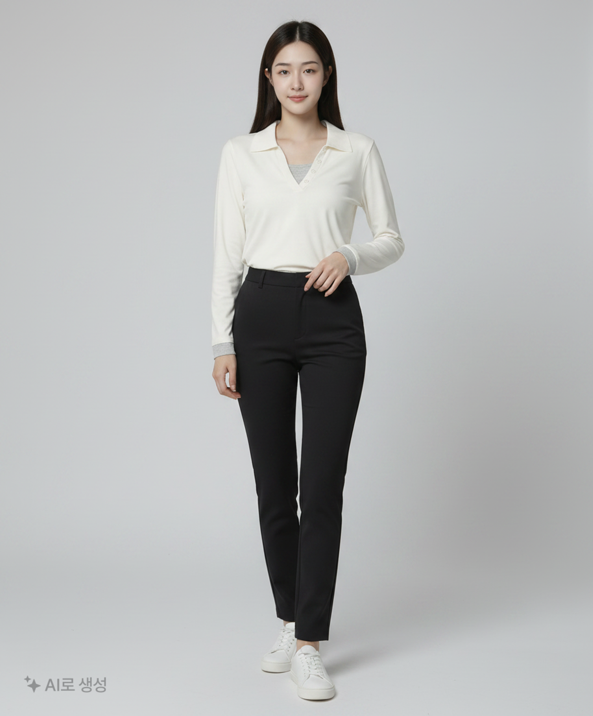 제너럴 아이디어(GENERAL IDEA) 피케/카라 티셔츠 XL