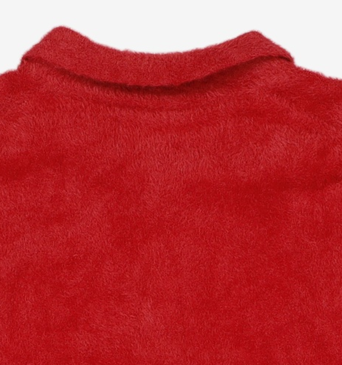 디스이즈네버댓(THISISNEVERTHAT) E/T-Logo Shaggy Polo Red M