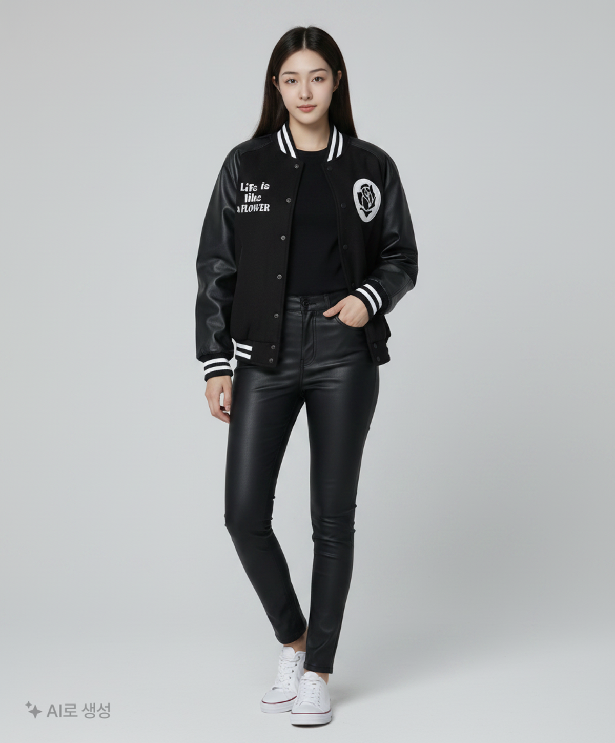해비즘(HAVISM) 스타디움 재킷 FREE