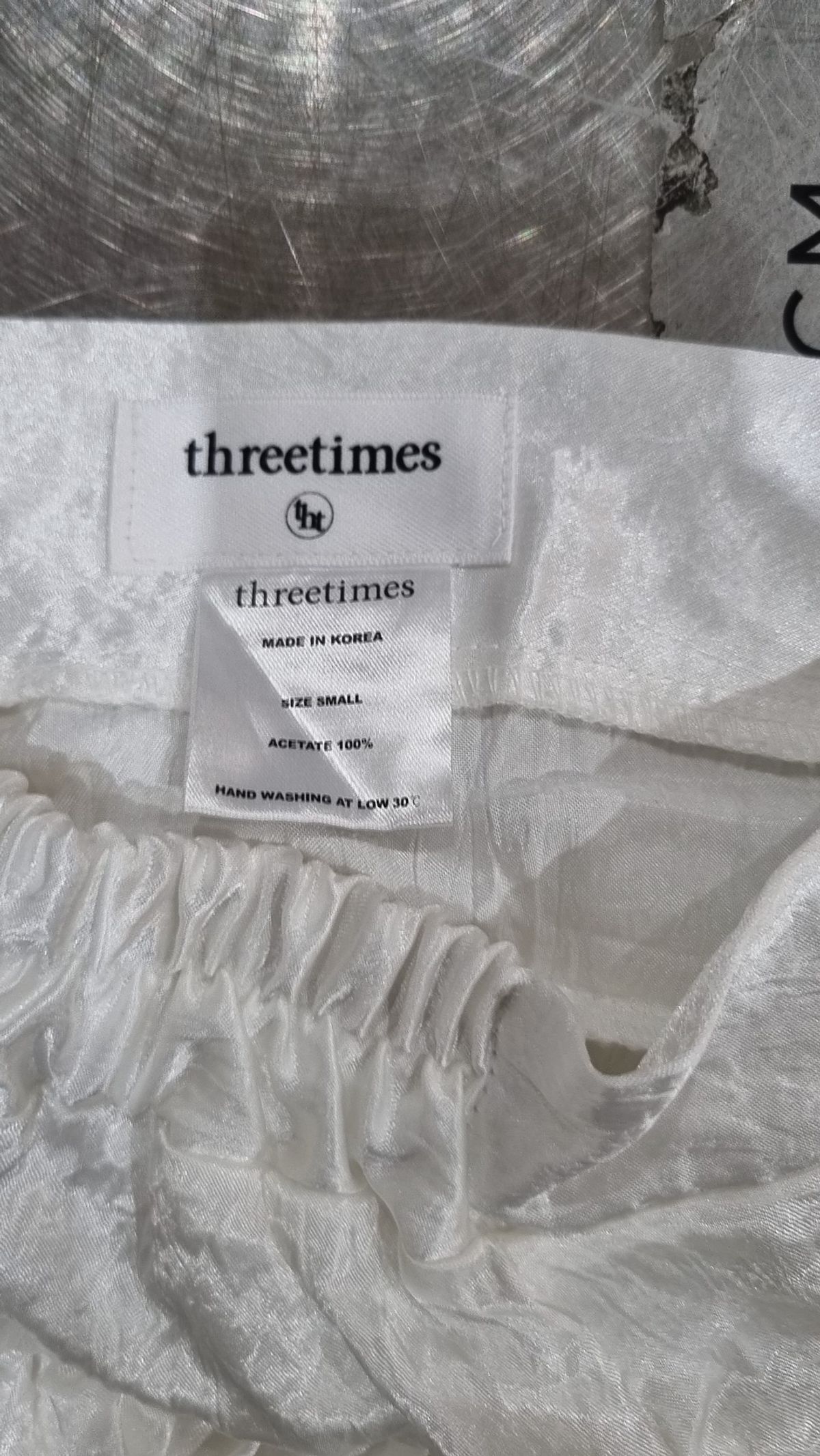 쓰리타임즈(THREETIMES) 미니스커트 S