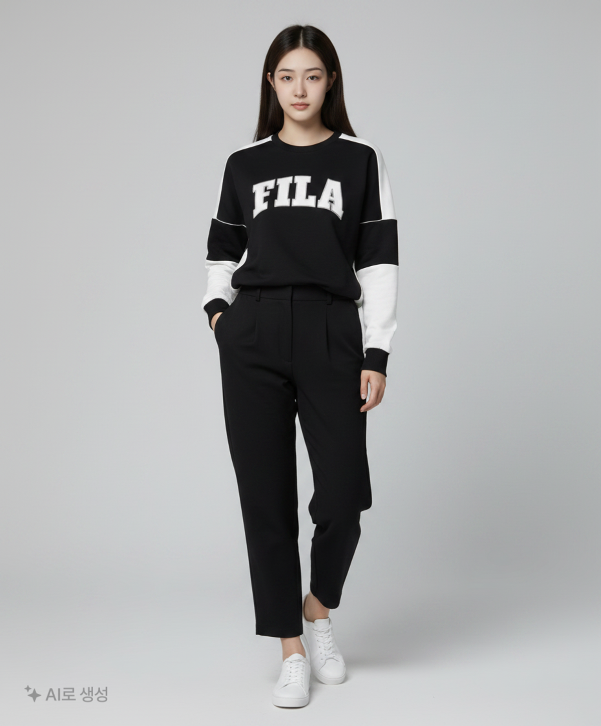 휠라(FILA) 맨투맨/스웨트셔츠 S