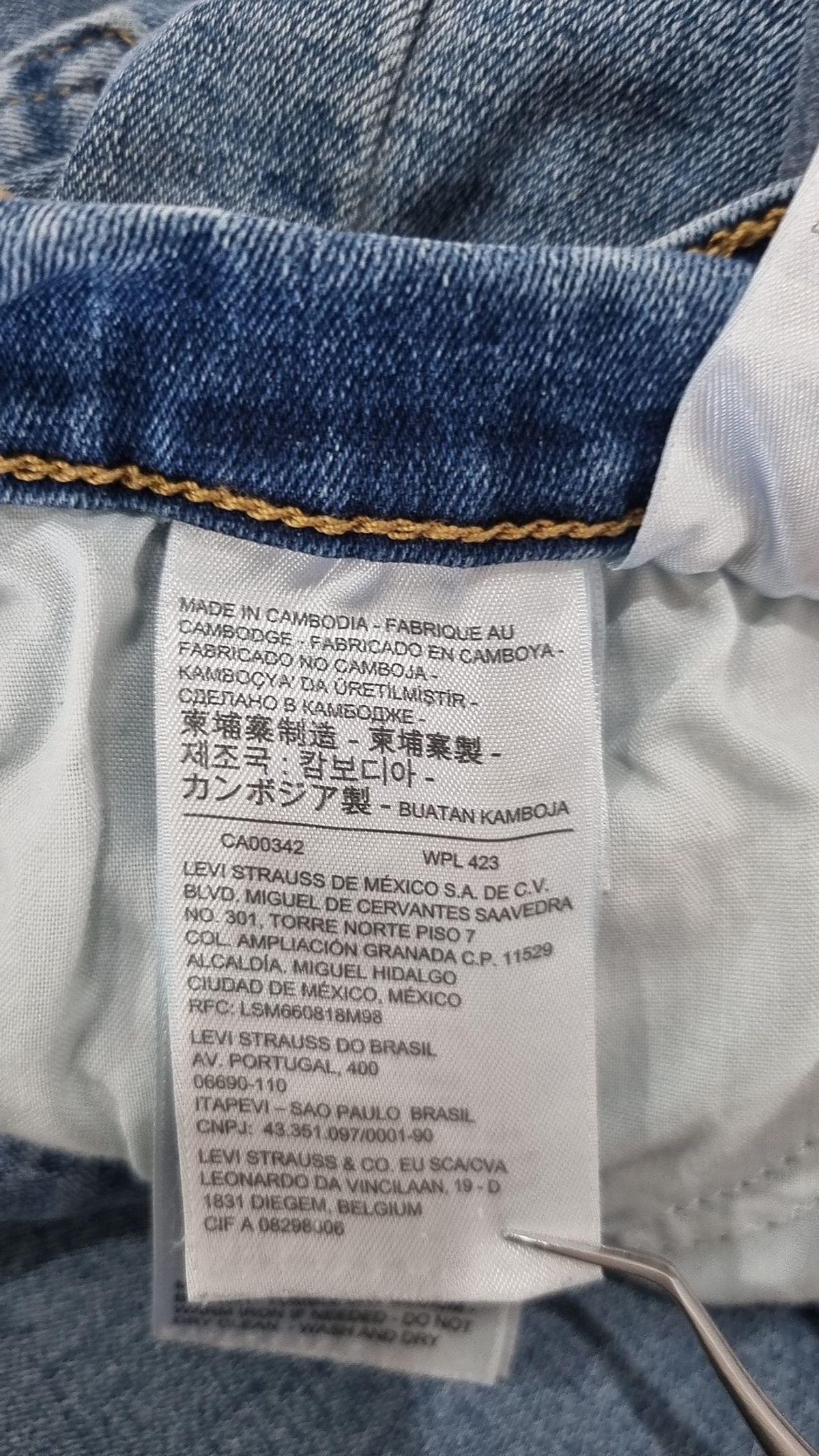 리바이스(LEVI'S) 청/데님 팬츠 26