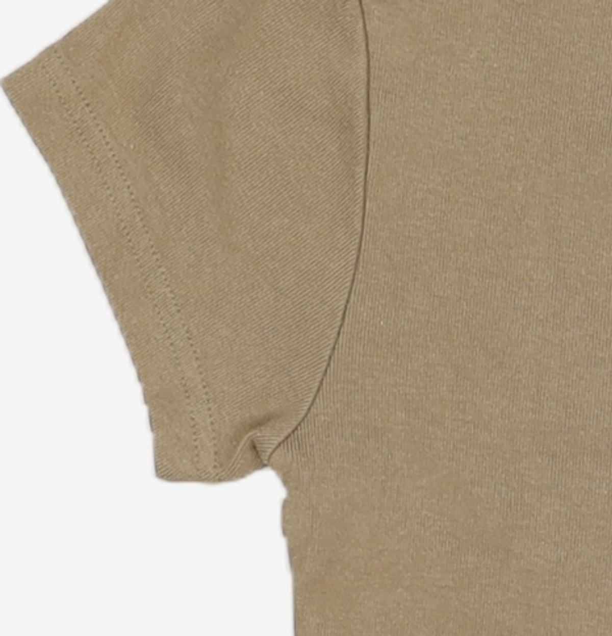큐리티(CURETTY) C RHINESTONE LOGO T-SHIRT_KHAKI S