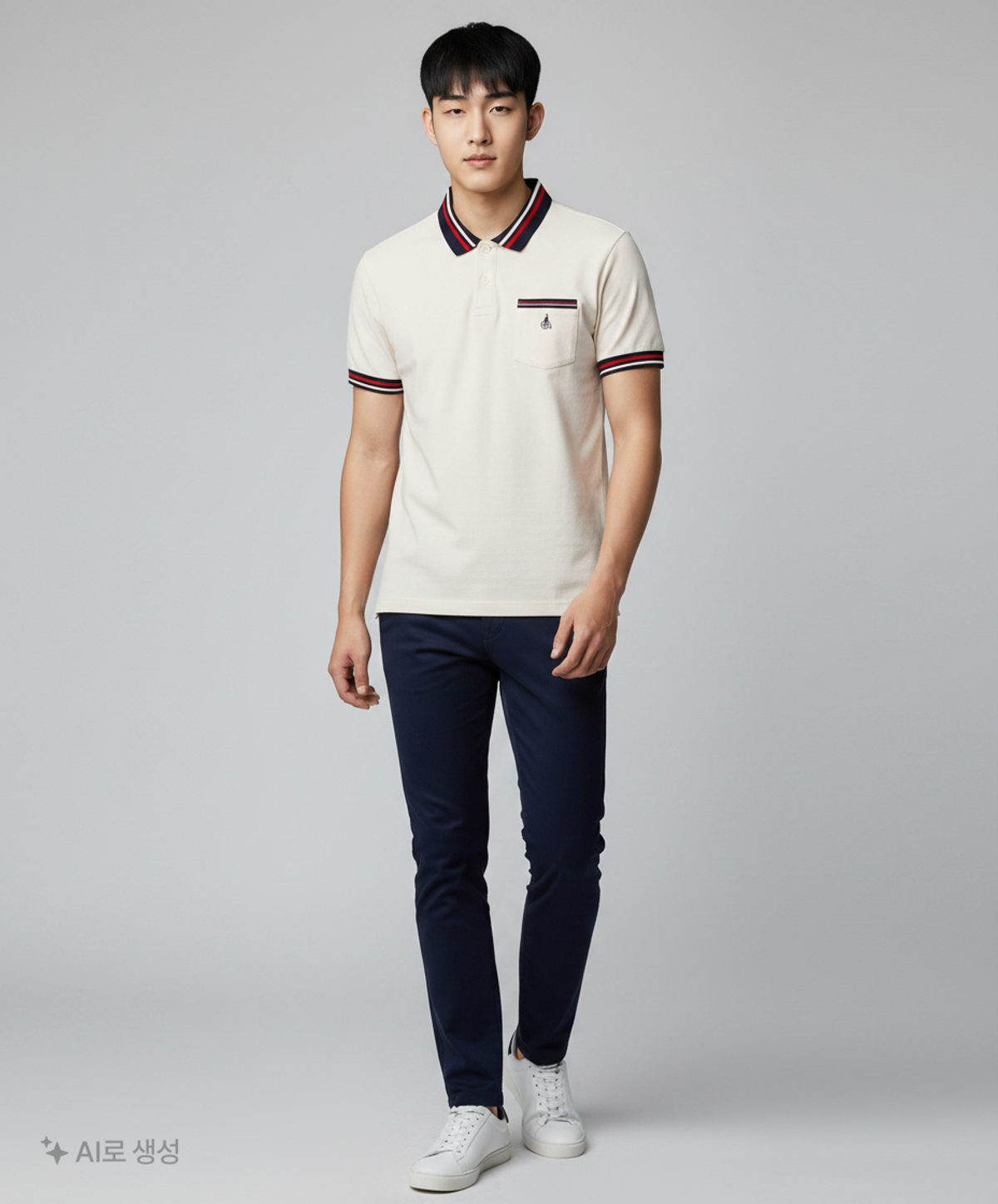 빈폴(BEAN POLE) 피케/카라 티셔츠 100