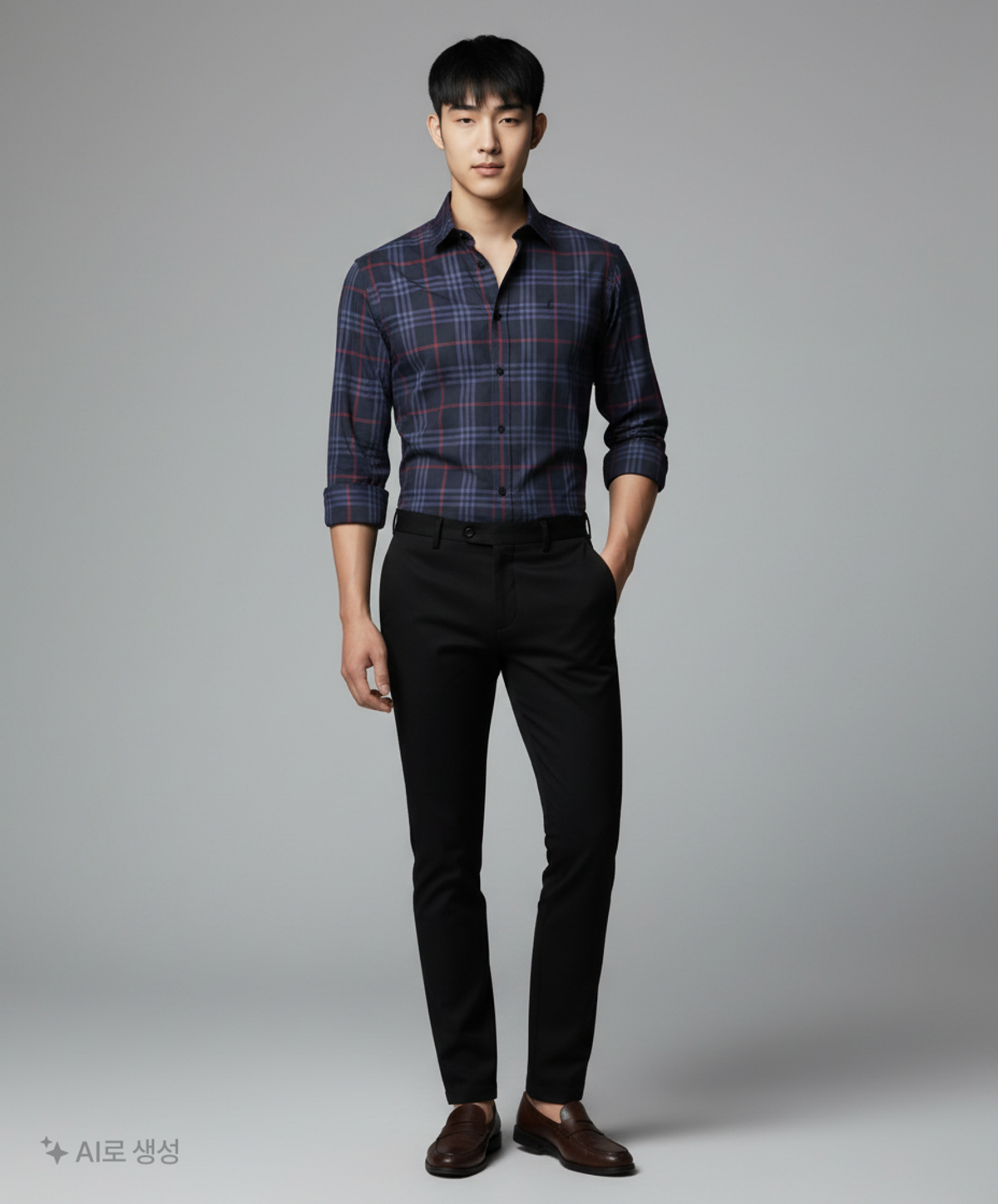 빈폴(BEAN POLE) 캐주얼 셔츠 100