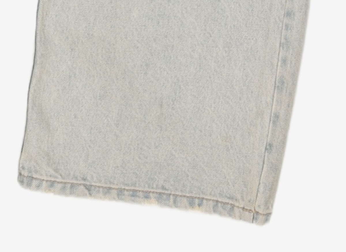 샌드 사운드(SAND SOUND) Cross Button Denim Pants - Sky Blue M