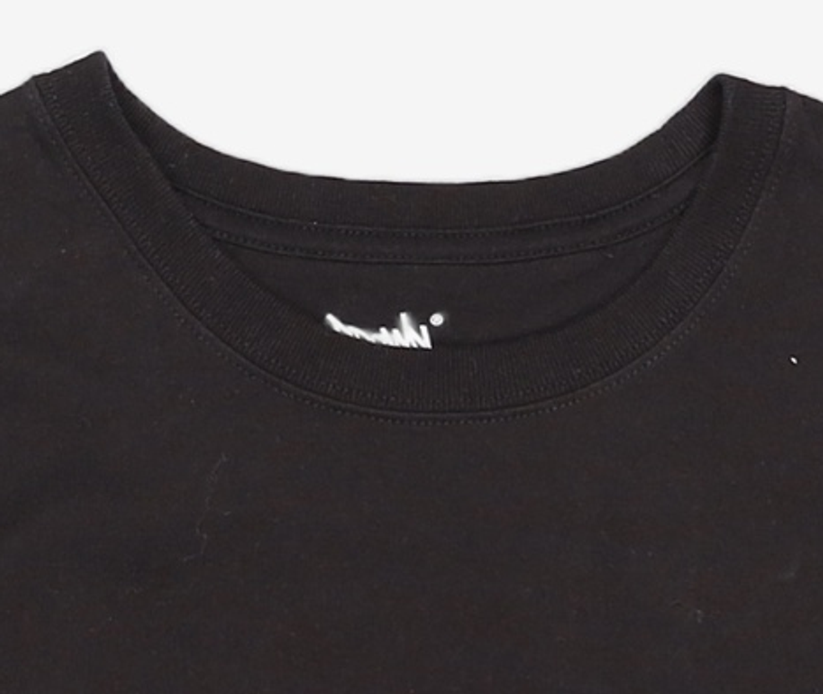 브라운브레스(BROWNBREATH) W TAG CROP TEE - BLACK S