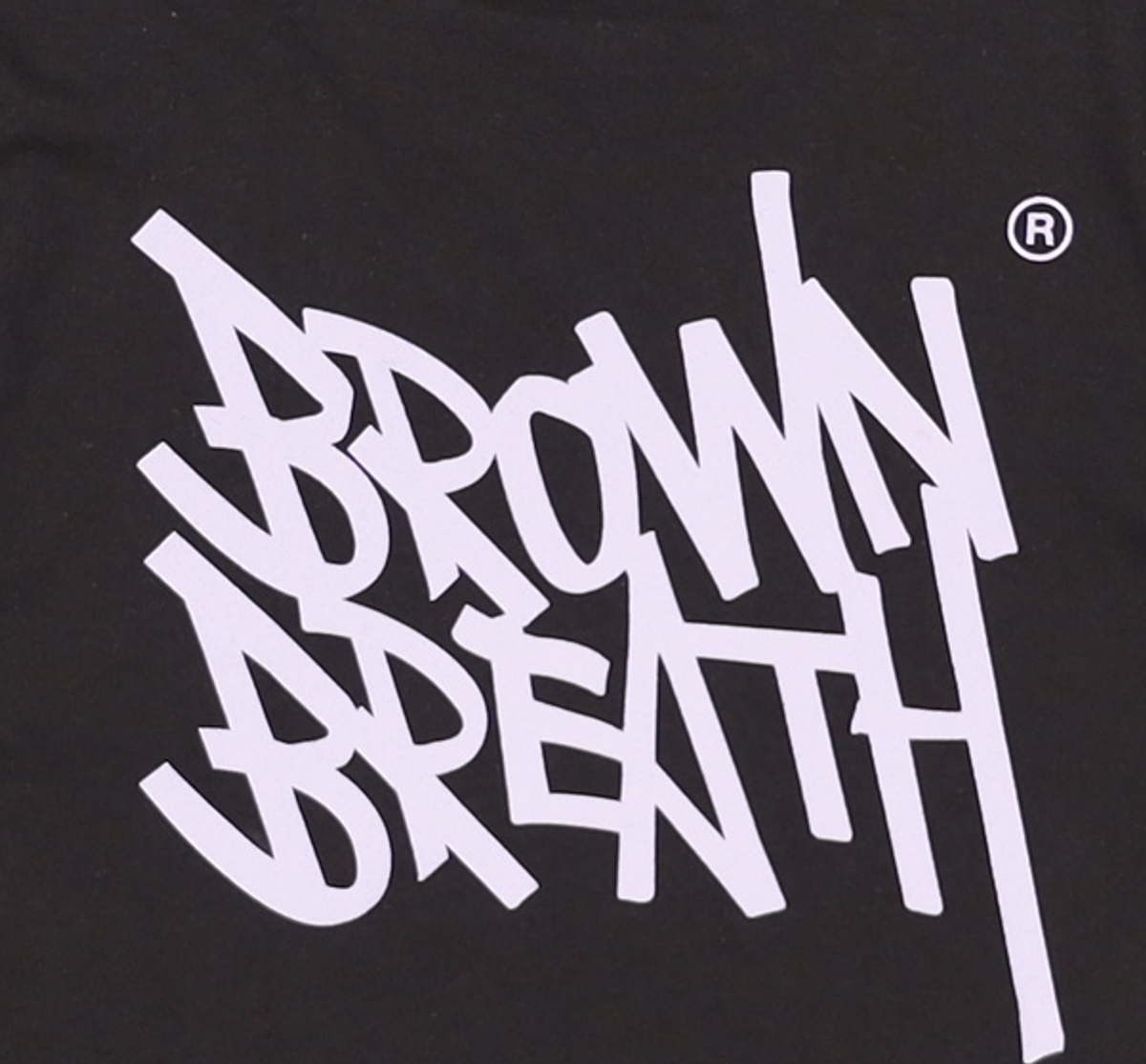 브라운브레스(BROWNBREATH) W TAG CROP TEE - BLACK S