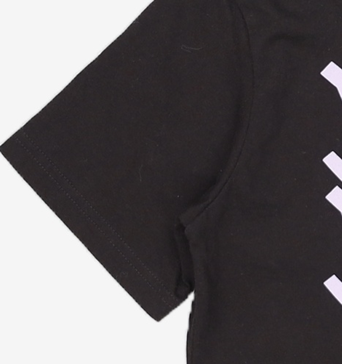 브라운브레스(BROWNBREATH) W TAG CROP TEE - BLACK S