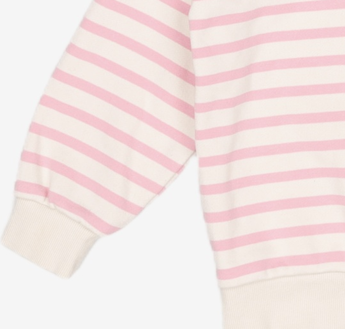 빈폴키즈(BEANPOLE KIDS) 스트라이프 후드 스웻세트  라이트 핑크 (BI4141U03Y) 130