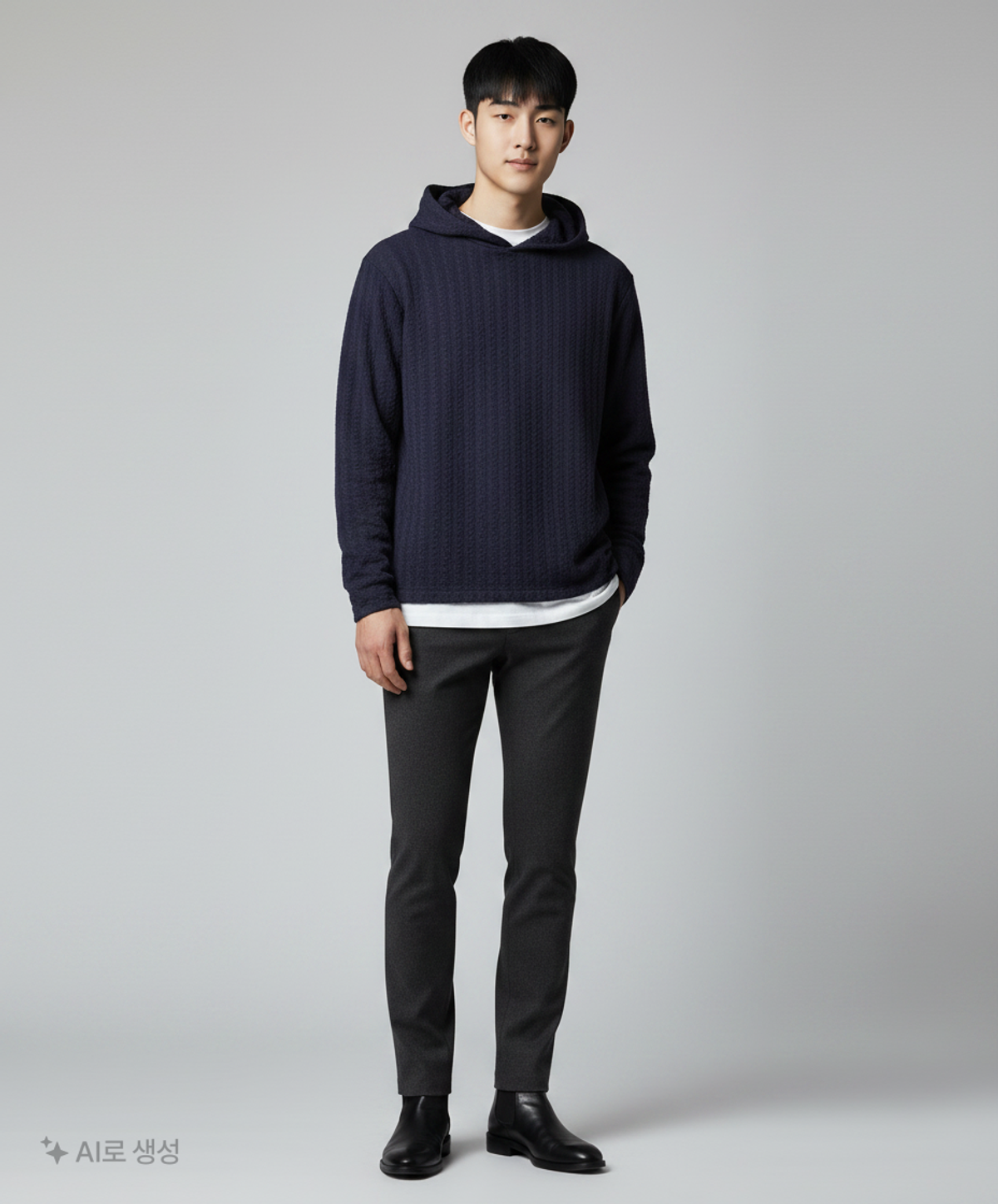 논플로어(NONFLOOR) 후드 티셔츠 L