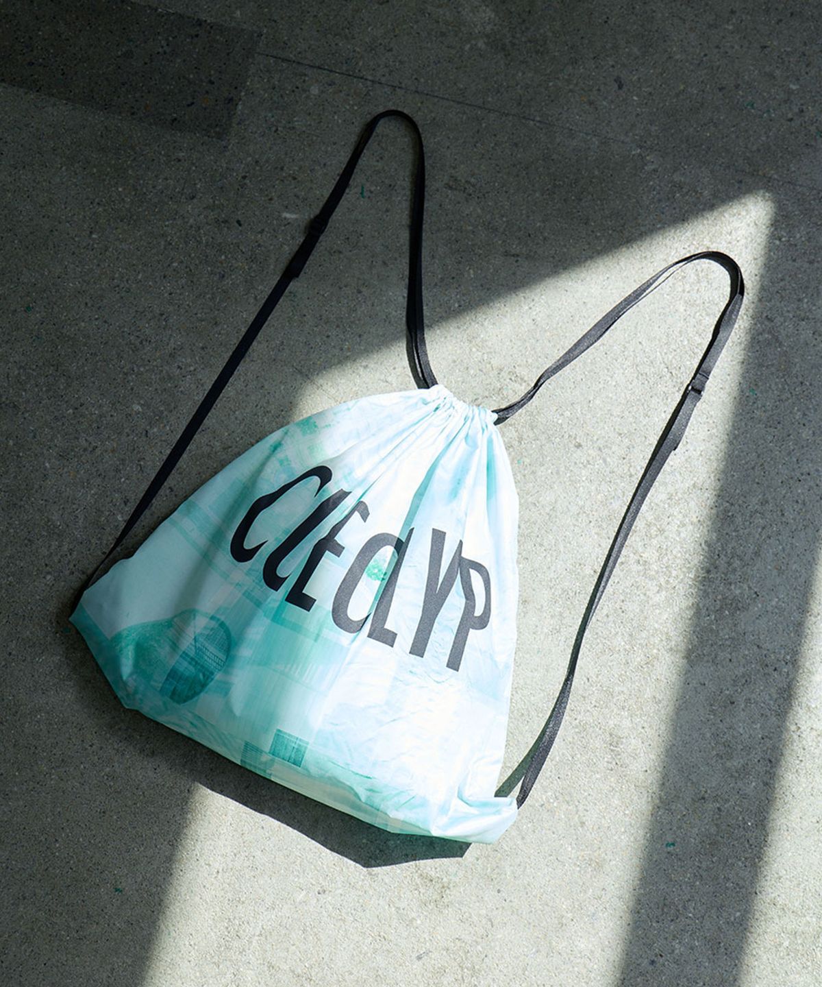 큐클리프(CUECLYP) [City Forward] Gym Sack (Mint)
