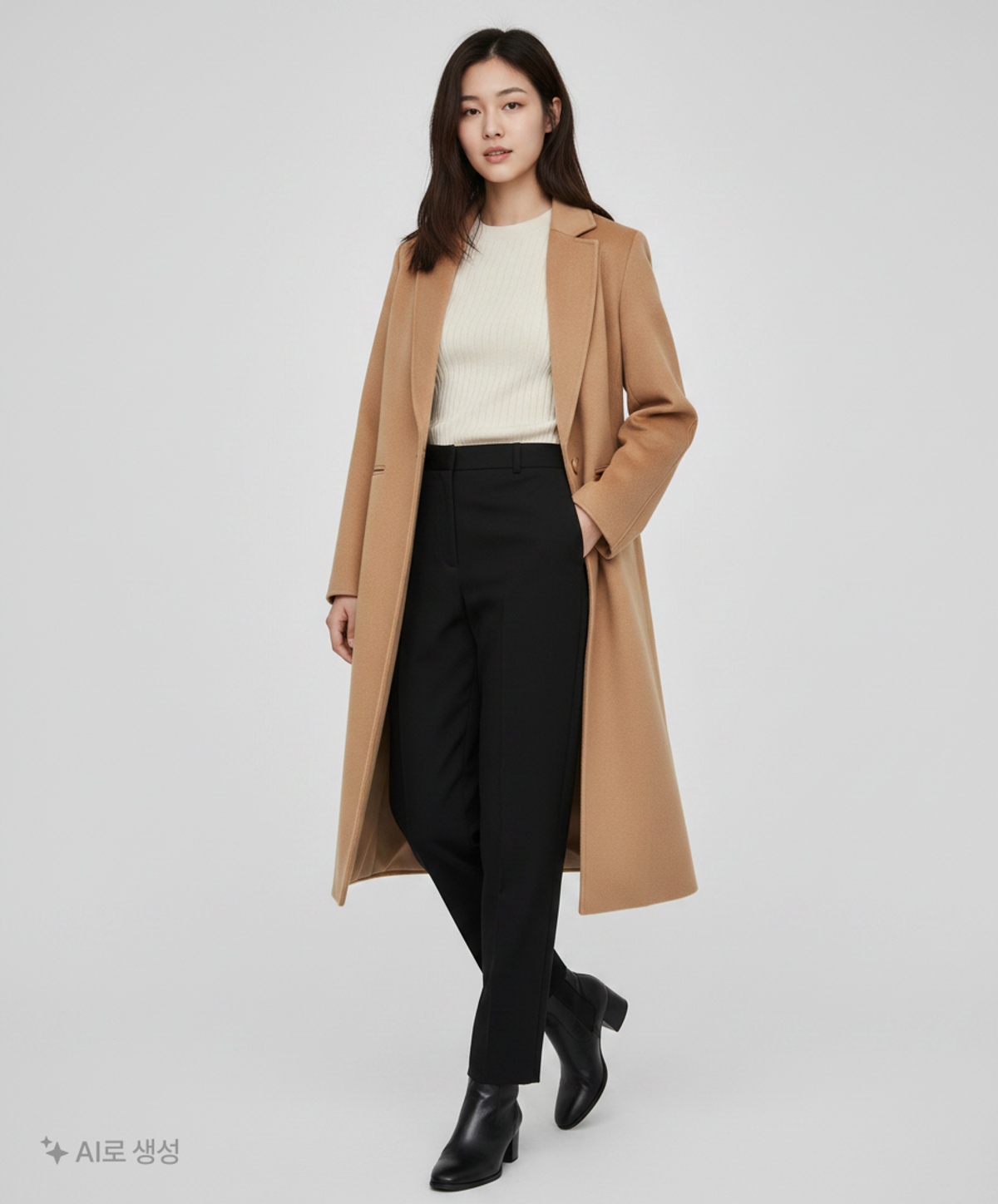 마쥬(maje) 겨울 싱글 코트 36