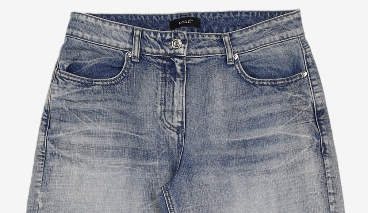 엘씨디씨티엠(LCDC™) WIDE-LEG WASHED DENIM (BLUE) M