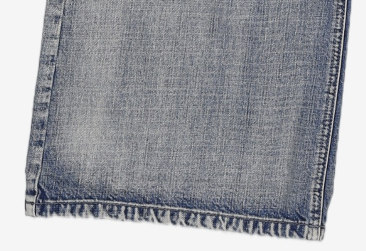 엘씨디씨티엠(LCDC™) WIDE-LEG WASHED DENIM (BLUE) M