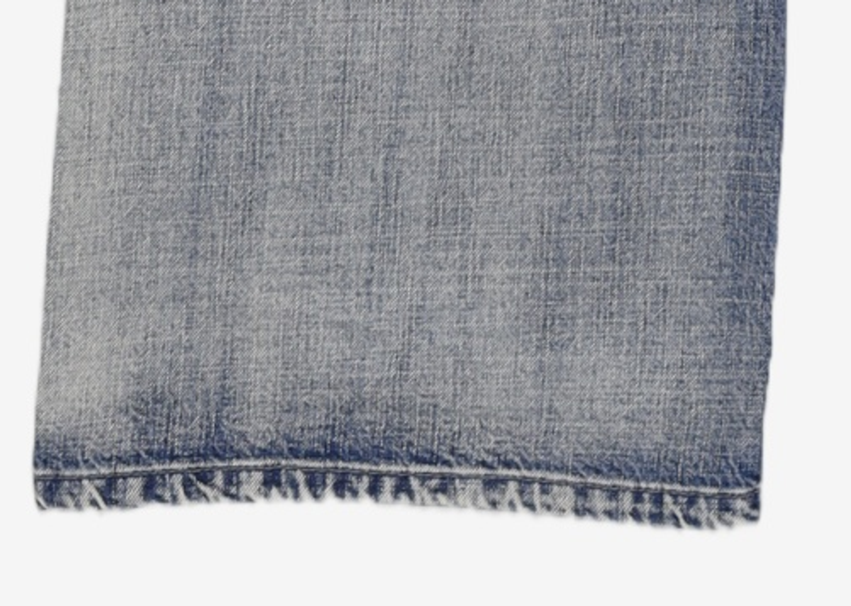 엘씨디씨티엠(LCDC™) WIDE-LEG WASHED DENIM (BLUE) M