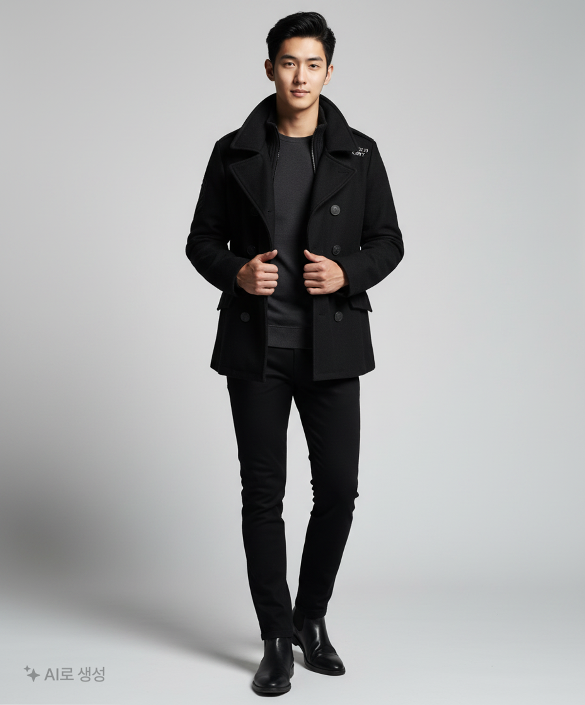 슈퍼드라이(SUPERDRY) 겨울 더블 코트 M