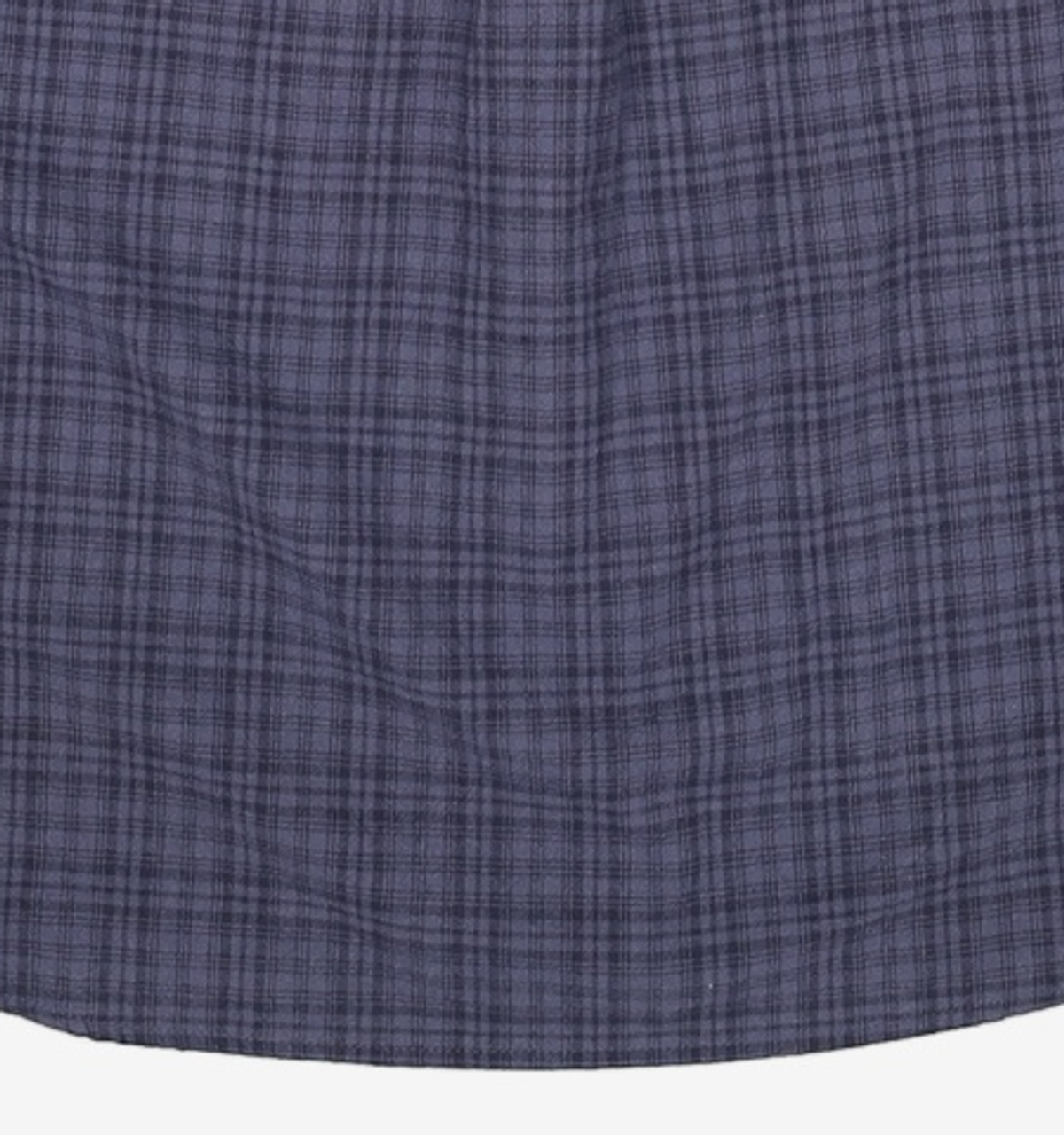 세컨모놀로그(SECONDMONO) Roll-up Button Hooded Check Half Shirt [NAVY]_SESH013NAVY L