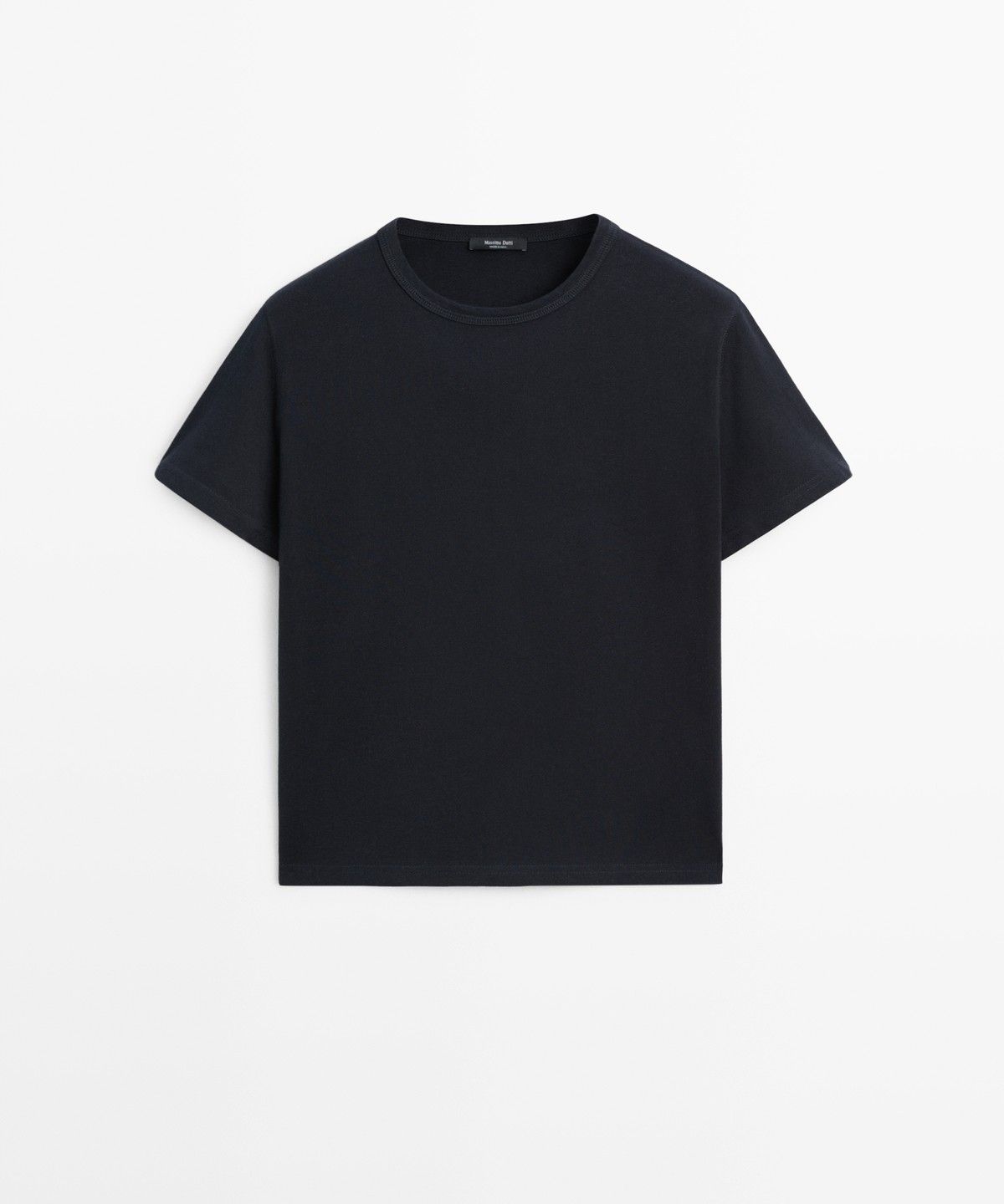 마시모두띠(MASSIMO DUTTI) 100% 면 반팔 티셔츠