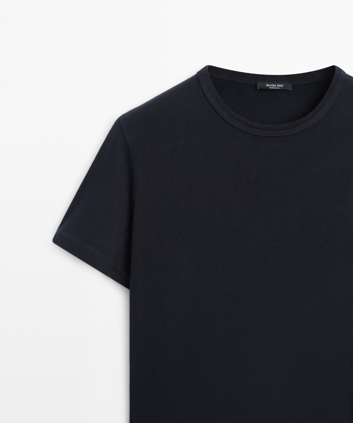 마시모두띠(MASSIMO DUTTI) 100% 면 반팔 티셔츠