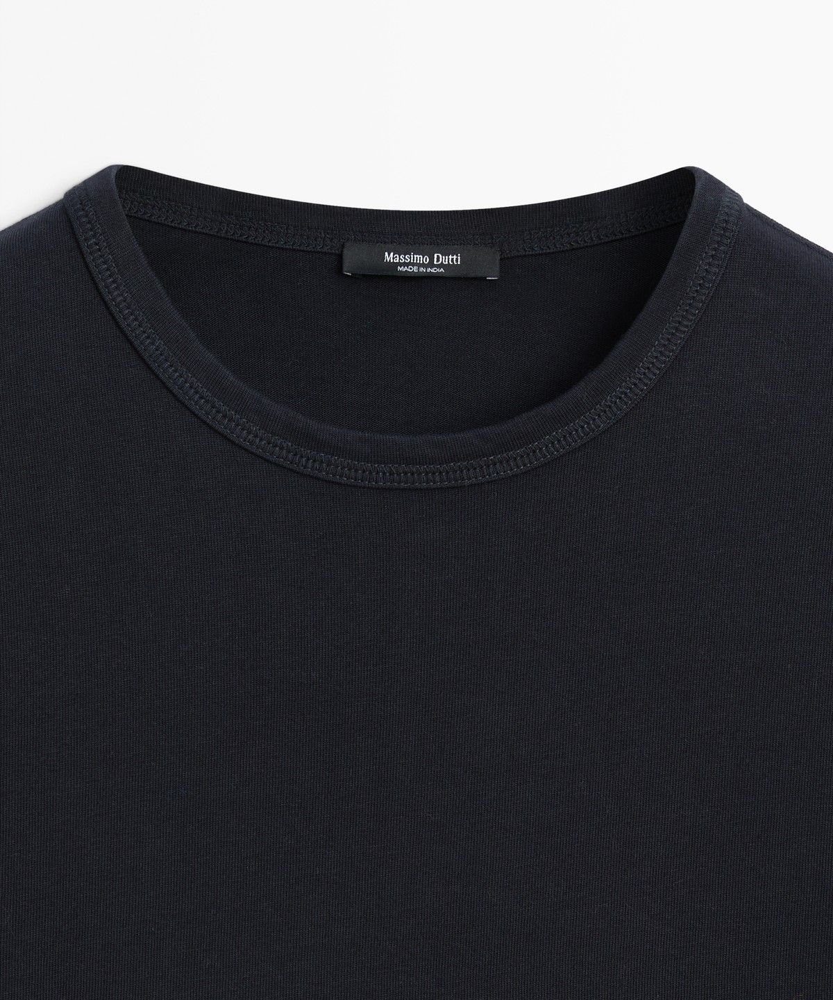 마시모두띠(MASSIMO DUTTI) 100% 면 반팔 티셔츠