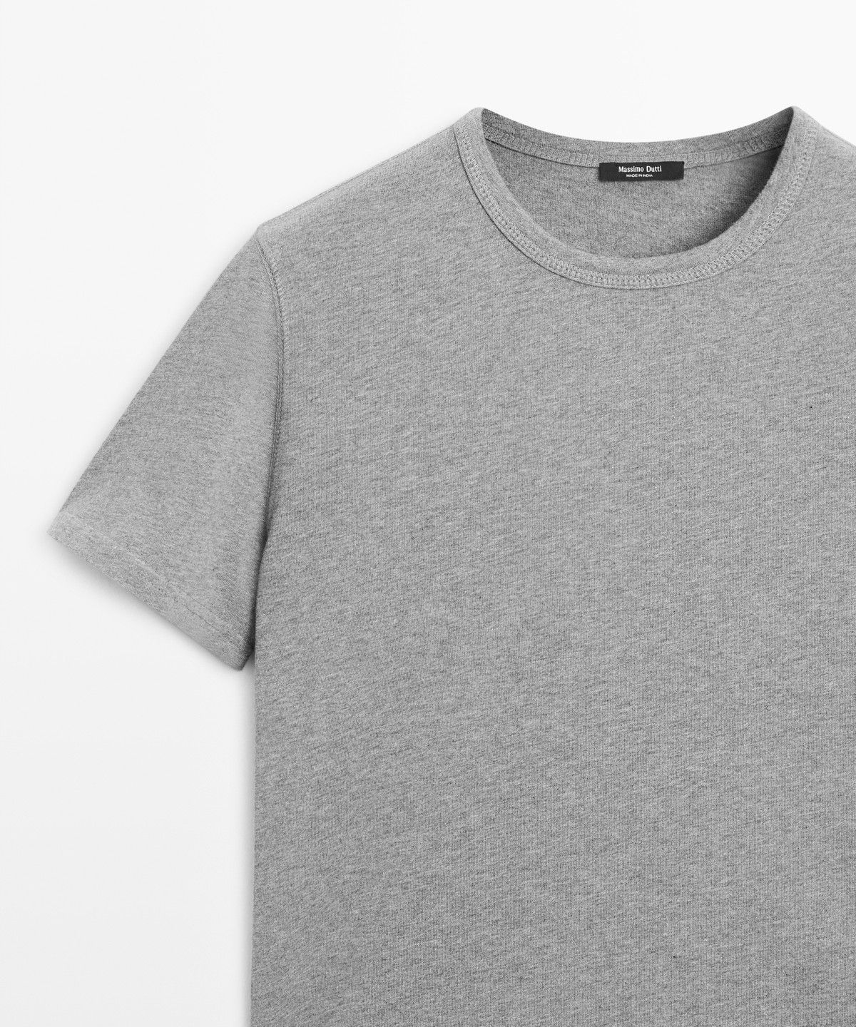 마시모두띠(MASSIMO DUTTI) 100% 면 반팔 티셔츠
