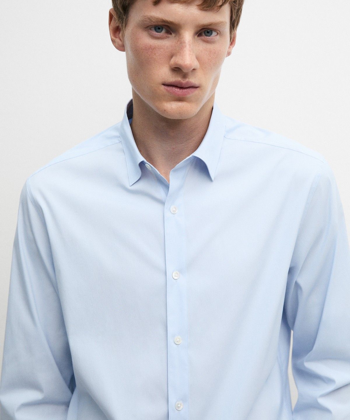 마시모두띠(MASSIMO DUTTI) 슬림 핏 스트레치 셔츠