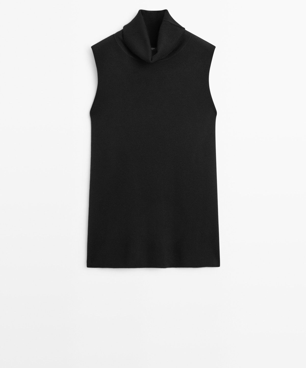 마시모두띠(MASSIMO DUTTI) 울 혼방 니트 미니 드레스