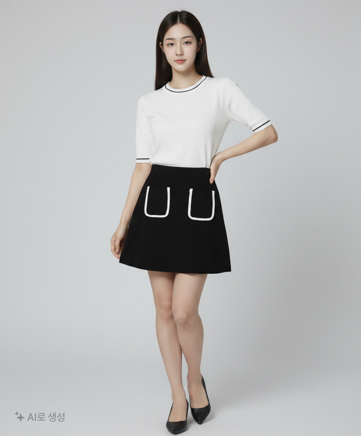 자라 니트(ZARA KNIT) 미니스커트 S